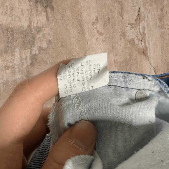 True Vintage Orange Tab Levis Jeans 517 Bootcut Flared Fit Medium Wash USA 70s - Picture 6 of 6